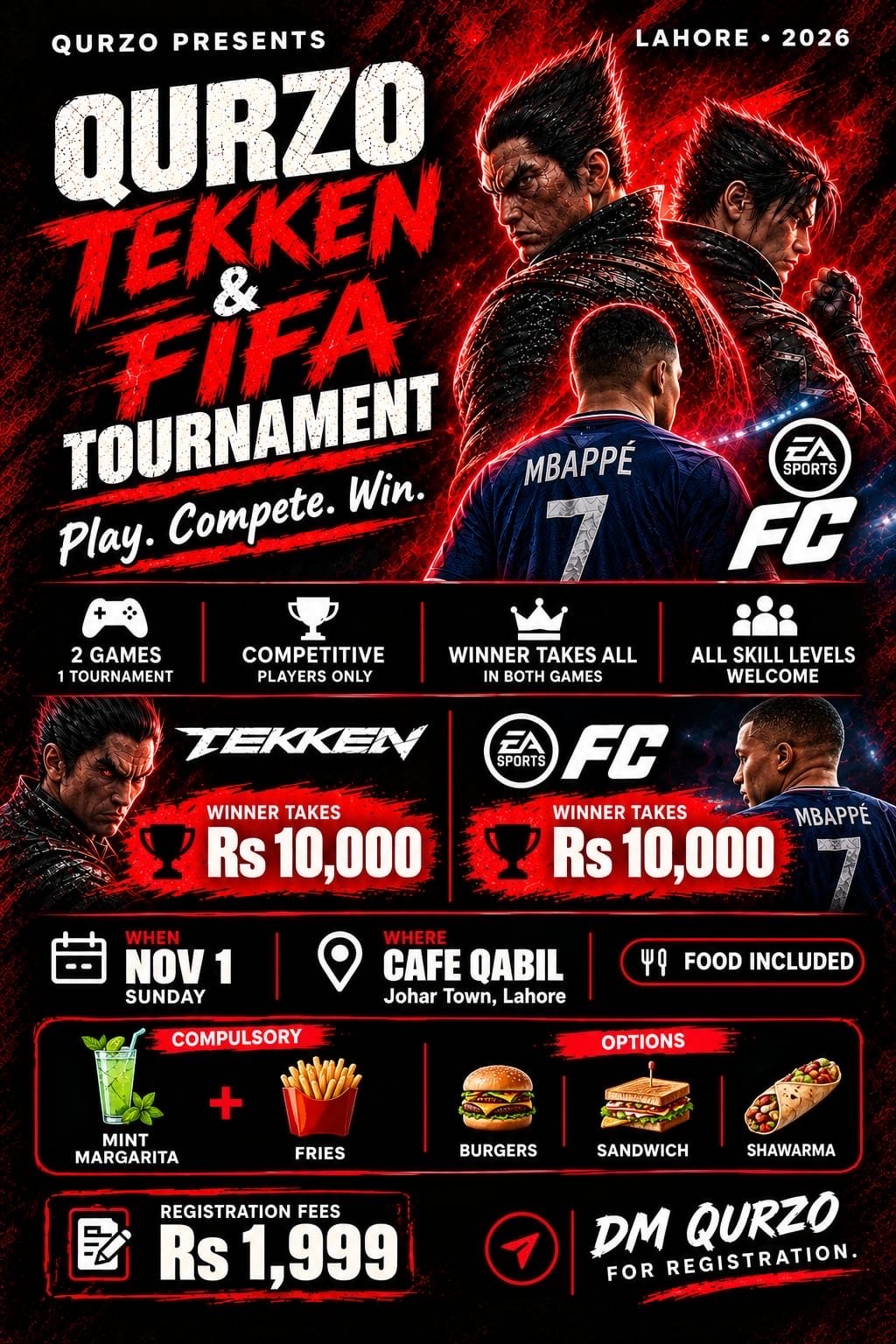 Tekken And Fifa Tournament